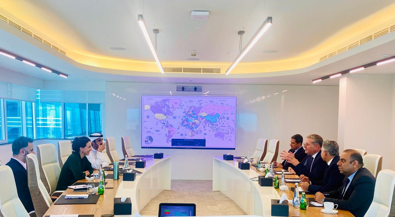 خلال-زيارته-لدولة-الإمارات..-وزير-البترول-يلتقي-رئيس-مكتب-الشئون-الدولية-بديوان-عام-الرئاسة