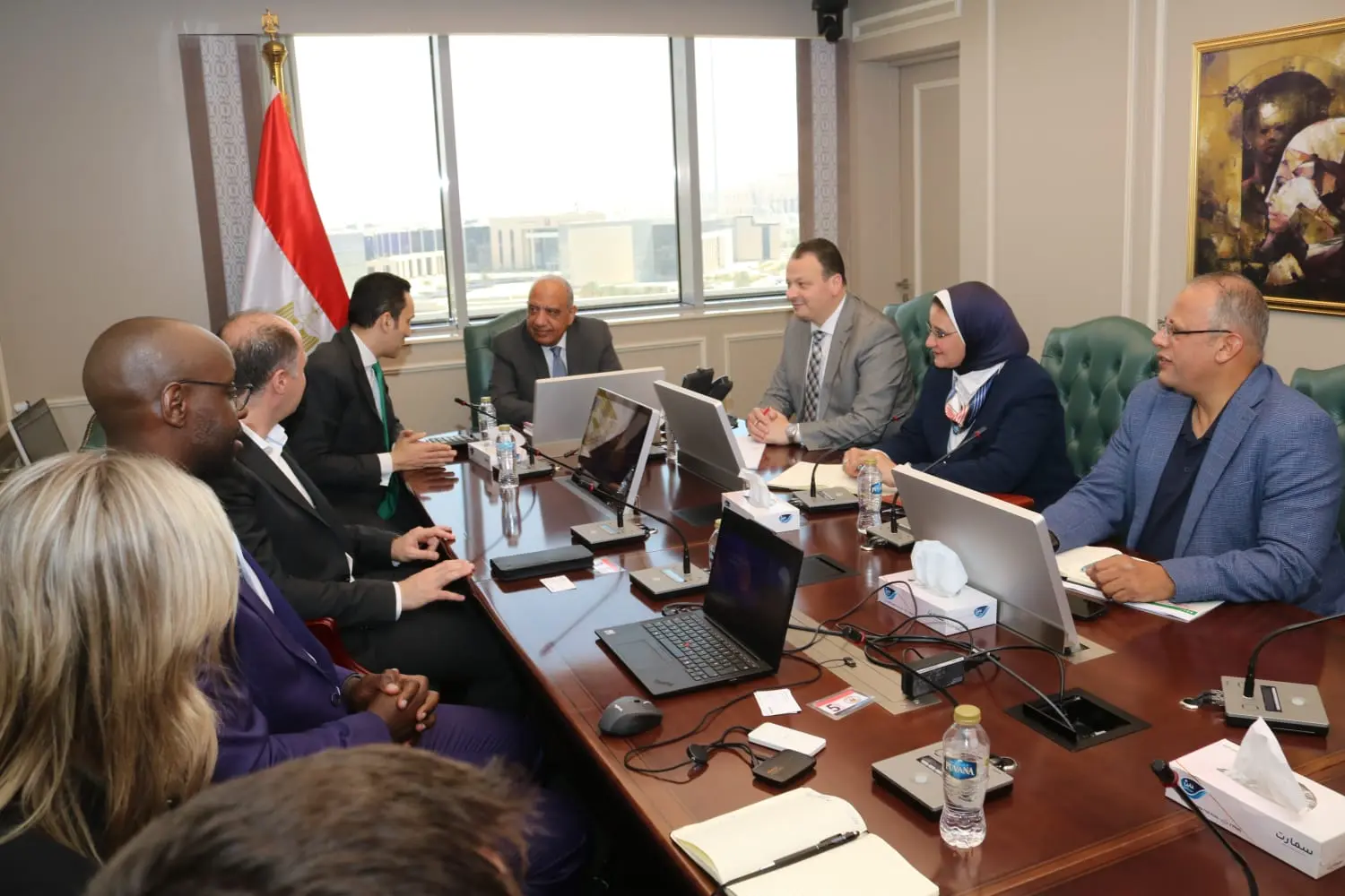 وزير-الكهرباء-يبحث-مع-شركة-سكاتك-النرويجية-مجريات-تنفيذ-مشروعات-الطاقة-الشمسية-وطاقة-الرياح