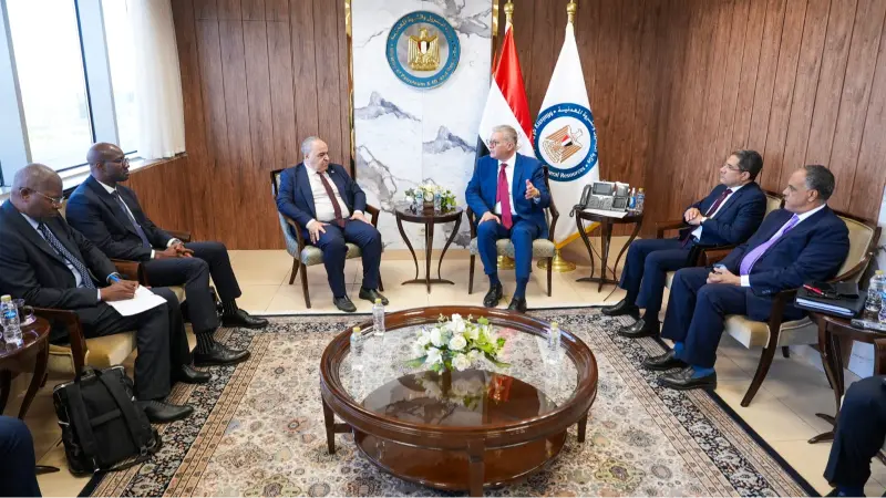 وزير البترول يبحث مع الأمين العام لمنظمة منتجي البترول الأفارقة التكامل الإفريقي في مجالات البترول والغاز 