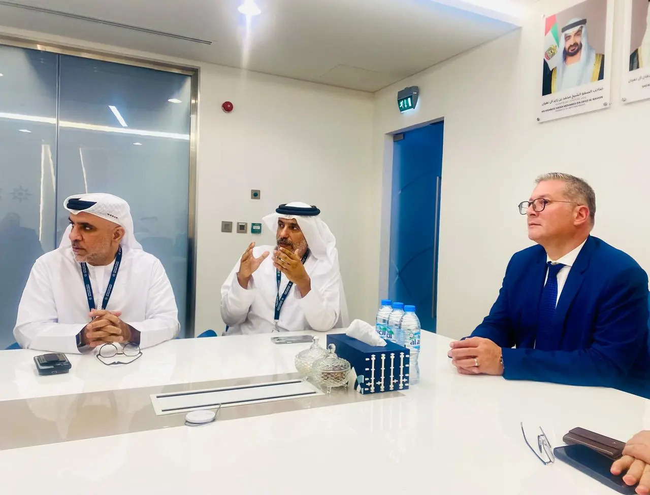 وزير البترول يتابع تنفيذ مذكرة التفاهم المبرمة بين وزارة البترول والثروة المعدنية وموانئ أبوظبي