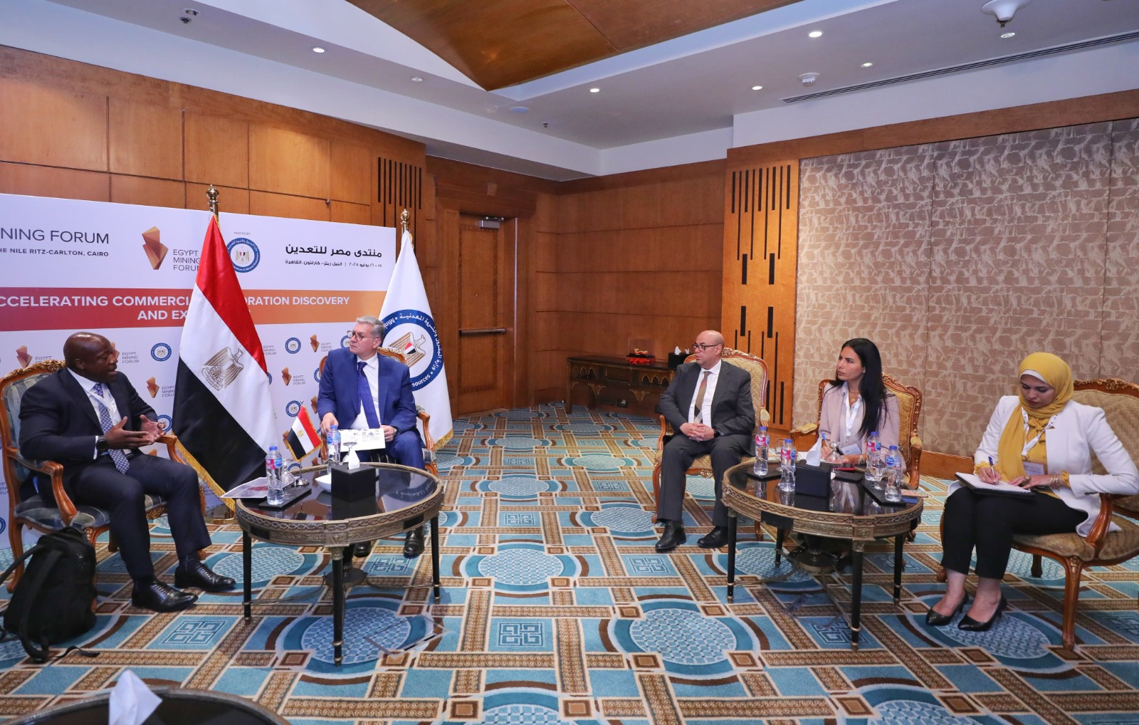 على هامش منتدى مصر الدولى للتعدين 2025: تعاون مرتقب بين قطاع البترول والثروة المعدنية المصرى و