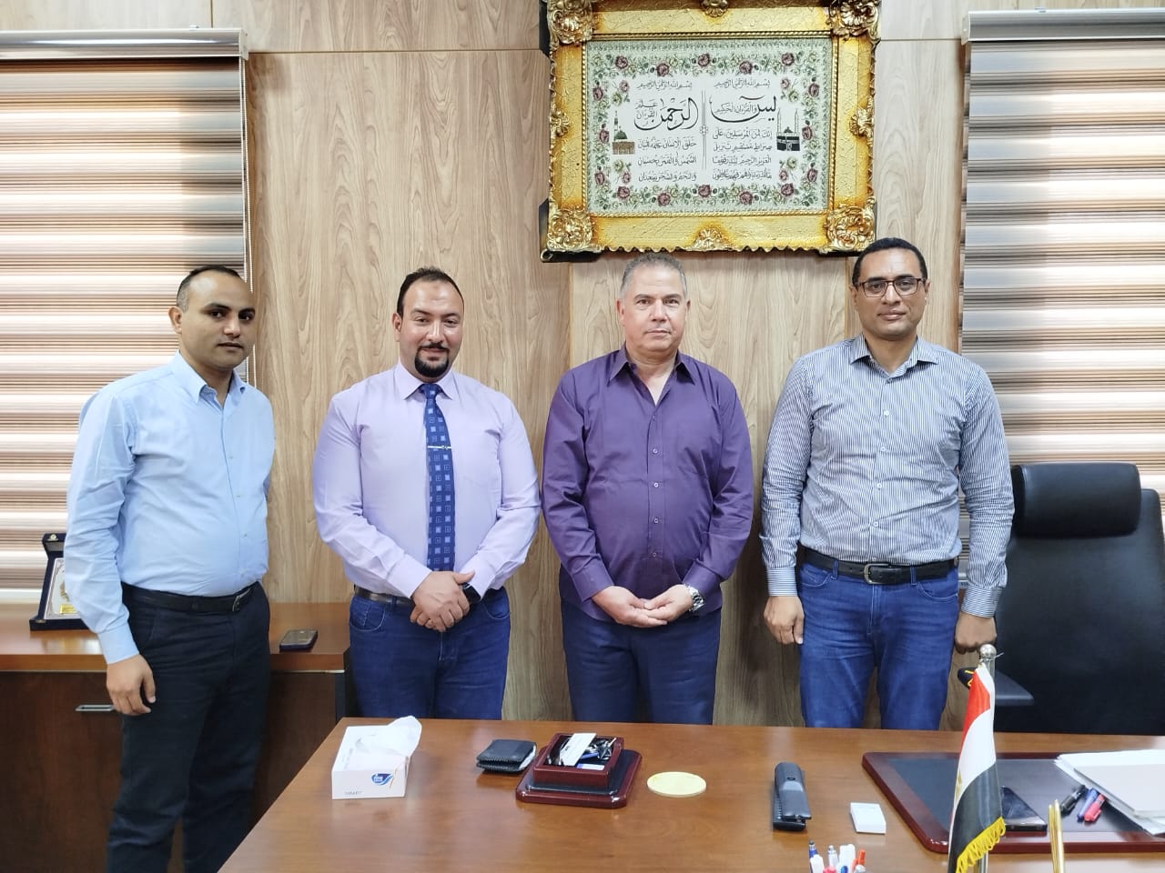 رئيس جامعة سمنود التكنولوجية يستقبل رئيس مصنع كيم تك للأجهزة العلمية والمعملية الكيماويات لبحث سبل التعاون المشترك