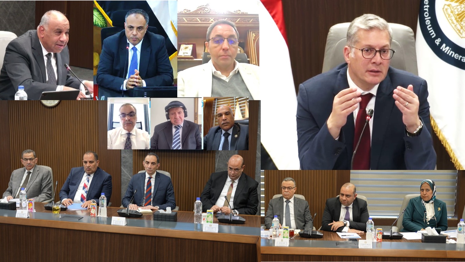 بدوي يشيد بنتائج اعمال جنوب الوادي القابضة للبترول 