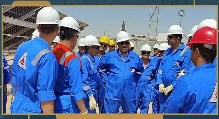 رئيس «جنوب الوادي» يتفقد حقول عش الملاحة بالصحراء الشرقية ويقود ورشة عمل لتعزيز التكامل بين شركات الإنتاج