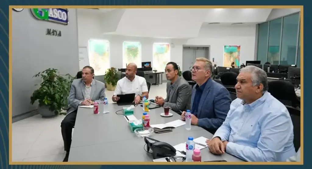 وزير البترول يتابع من مركز التحكم القومي في شبكة الغاز انتظام تأمين إمدادات الطاقة 