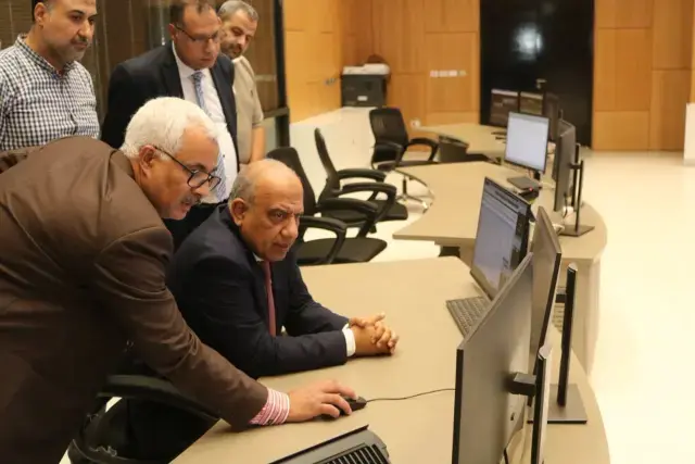 من-داخل-المركز-القومي-للتحكم:-وزير-الكهرباء-يتابع-خطة-التشغيل-لتأمين-الشبكة-القومية-ومواجهة-ارتفاع-الأحمال