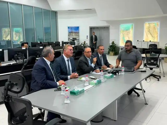 وزير البترول يتابع من مركز التحكم بشركة جاسكو انتظام إمدادات الغاز