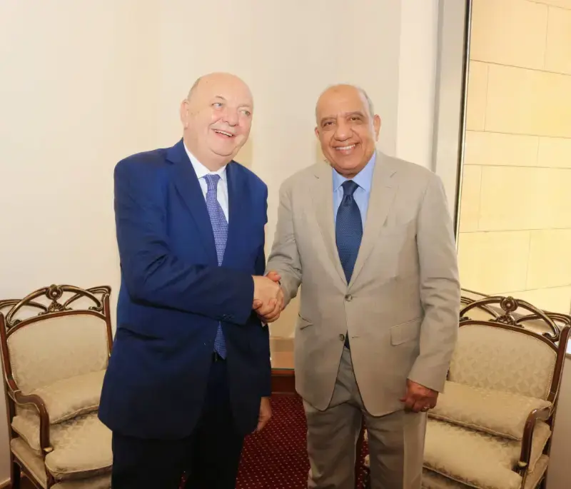 وزير الكهرباء يلتقي نظيره الإيطالي لبحث مستجدات مشروع الربط الكهربائي بقدرة 3000 ميجاوات