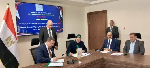 نقل الكهرباء توقع عقدًا مع إيجيتك للكابلات السويدي لتوريد 5700 طن من موصلات الألومنيوم