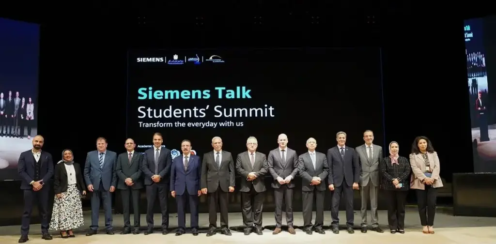سيمنس تحتفل بمرور 125 عامًا على وجودها في مصر بمشاركة 1500 طالب في ملتقى «Siemens Talk»